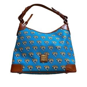 NFL 🐆 Jacksonville Jaguars Dooney & Bourke Shoulder Bag EUC